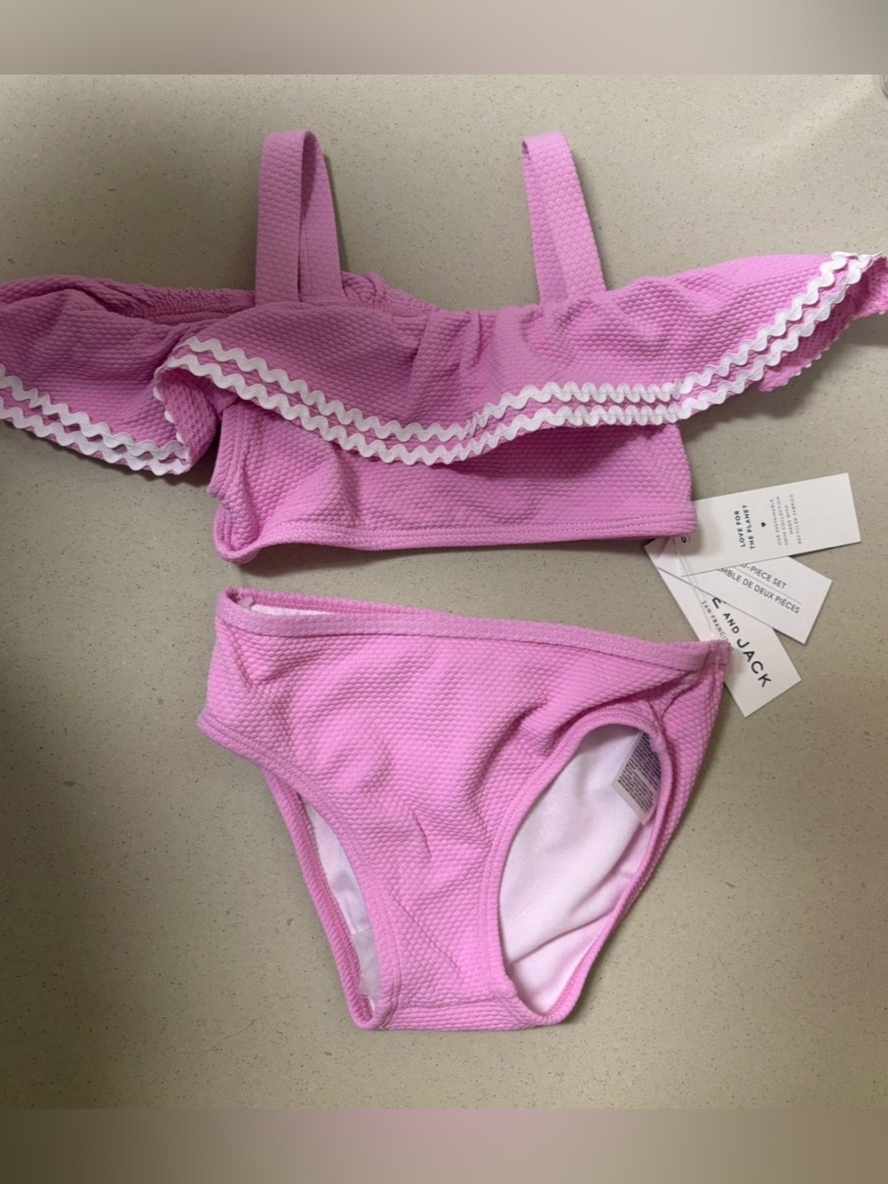 👙 NWT 👙 Janie and Jack, two piece suit, Size 2T, UPF 50